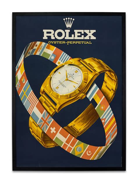 vintage rolex advert|rolex ad poster.